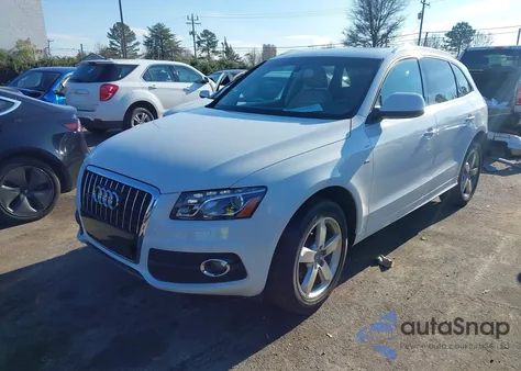 2012 Audi Q5 3.2 Premium Plus from USA, damaged, VIN WA1DKAFP8CA069307